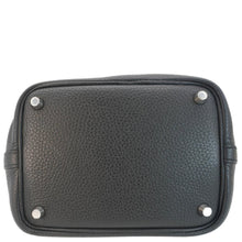Load image into Gallery viewer, HERMES Picotin Lock 18 Taurillon Clemence Leather Hobo Bag Black
