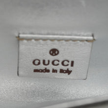 Load image into Gallery viewer, GUCCI Mirror Metallic Patent Leather Clutch Silver
