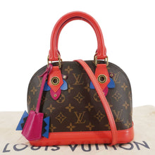Load image into Gallery viewer, LOUIS VUITTON Totem Alma BB Monogram Canvas Satchel Bag Flamingo
