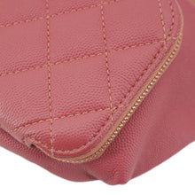 Load image into Gallery viewer, CHANEL Business Affinity Quilted Caviar Leather Belt Bag Pink
