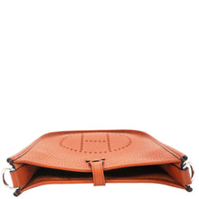 Load image into Gallery viewer, HERMES Evelyne Taurillon Leather Crossbody Bag Orange Poppy
