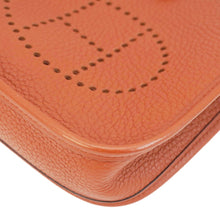 Load image into Gallery viewer, HERMES Evelyne Taurillon Leather Crossbody Bag Orange Poppy
