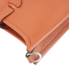 Load image into Gallery viewer, HERMES Evelyne Taurillon Leather Crossbody Bag Orange Poppy
