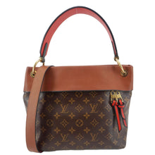Load image into Gallery viewer, LOUIS VUITTON Tuileries Besace Monogram Canvas Shoulder Bag Brown
