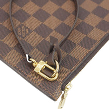 Load image into Gallery viewer, LOUIS VUITTON Wristlet Pochette Damier Ebene Pouch Brown
