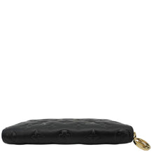 Load image into Gallery viewer, LOUIS VUITTON Coussin Embossed Leather Zippy Wallet Black

