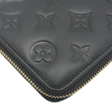 Load image into Gallery viewer, LOUIS VUITTON Coussin Embossed Leather Zippy Wallet Black

