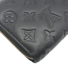 Load image into Gallery viewer, LOUIS VUITTON Coussin Embossed Leather Zippy Wallet Black

