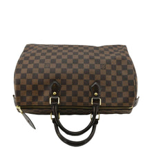 Load image into Gallery viewer, LOUIS VUITTON Speedy 35 Damier Ebene Satchel Bag Brown
