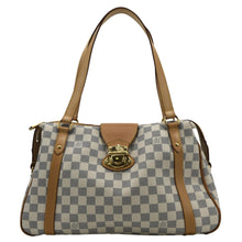 Load image into Gallery viewer, LOUIS VUITTON Stresa PM Damier Azur Shoulder Bag White
