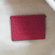 Load image into Gallery viewer, GUCCI Print Small Leather Belt Waist Bum Bag Red 527792
