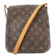 Load image into Gallery viewer, LOUIS VUITTON Musette Salsa Monogram Canvas Crossbody Bag Brown
