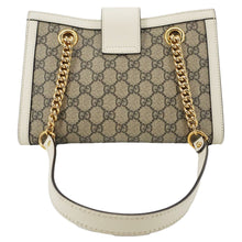 Load image into Gallery viewer, GUCCI Padlock Medium GG Supreme Canvas Tote Bag Beige 498156
