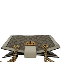 Load image into Gallery viewer, GUCCI Padlock Medium GG Supreme Canvas Tote Bag Beige 498156
