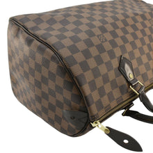 Load image into Gallery viewer, LOUIS VUITTON Speedy 35 Damier Ebene Satchel Bag Brown
