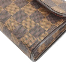 Load image into Gallery viewer, LOUIS VUITTON Pochette Florentine Damier Ebene Waist Bag Brown
