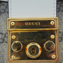 Load image into Gallery viewer, GUCCI Padlock Medium GG Supreme Canvas Tote Bag Beige 498156

