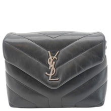 Load image into Gallery viewer, YVES SAINT LAURENT Loulou Toy Calfskin Leather Crossbody Bag Black
