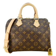 Load image into Gallery viewer, LOUIS VUITON Speedy 25 Bandouliere Monogram Canvas Shoulder Bag Brown
