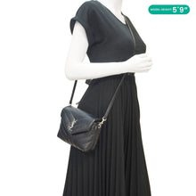 Load image into Gallery viewer, YVES SAINT LAURENT Loulou Toy Calfskin Leather Crossbody Bag Black
