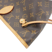 Load image into Gallery viewer, LOUIS VUITTON Neverfull MM Monogram Canvas Shoulder Bag Brown
