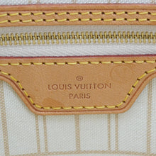 Load image into Gallery viewer, LOUIS VUITTON Neverfull MM Damier Azur Tote Shoulder Bag White
