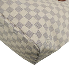 Load image into Gallery viewer, LOUIS VUITTON Neverfull MM Damier Azur Tote Shoulder Bag White
