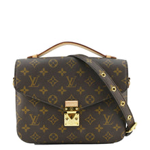 Load image into Gallery viewer, LOUIS VUITTON Metis Pochette Monogram Canvas Crossbody Bag Brown
