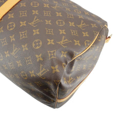 Load image into Gallery viewer, LOUIS VUITTON Keepall 55 Bandouliere Monogram Canvas Travel Bag Brown
