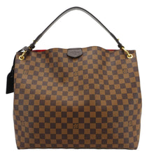 Load image into Gallery viewer, LOUIS VUITTON Graceful MM Monogram Canvas Shoulder Bag Brown
