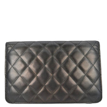 Load image into Gallery viewer, CHANEL Cambon Ligne Wallet On Chain Quilted Leather Clutch Crossbody Bag Black
