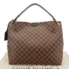 Load image into Gallery viewer, LOUIS VUITTON Graceful MM Monogram Canvas Shoulder Bag Brown
