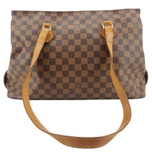 Load image into Gallery viewer, LOUIS VUITTON Chelsea Damier Ebene Shoulder Bag Brown
