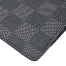 Load image into Gallery viewer, LOUIS VUITTON Damier Graphite Coin Card Holder Black
