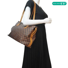 Load image into Gallery viewer, LOUIS VUITTON Chelsea Damier Ebene Shoulder Bag Brown
