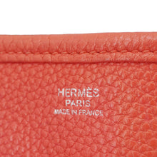 Load image into Gallery viewer, HERMES Evelyne PM Clemence Leather Crossbody Bag Red
