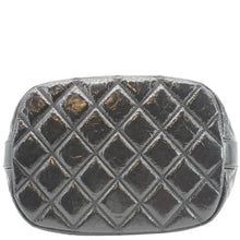 Load image into Gallery viewer, CHANEL CC Drawstring Shiny Aged Calfskin Chain Shoulder Bag Black
