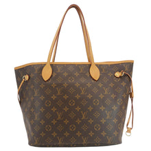 Load image into Gallery viewer, LOUIS VUITTON Neverfull MM Monogram Canvas Tote Bag Brown
