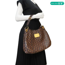 Load image into Gallery viewer, LOUIS VUITTON Galliera PM Made to Order Damier Ebene Shoulder Bag Brown
