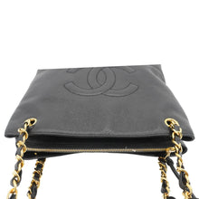 Load image into Gallery viewer, CHANEL Vintage Timeless CC Caviar Leather Chain Shoulder Strap Black
