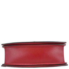 Load image into Gallery viewer, GUCCI Queen Margaret Bee GG Supreme Canvas Shoulder Bag Red 476541
