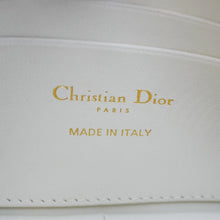 Load image into Gallery viewer, CHRISTIAN DIOR Caro Supple Cannage Calfskin Leather Chain Shoulder Bag Ivory
