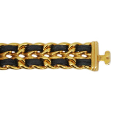Load image into Gallery viewer, CHANEL 20mm Chain Premiere Stainless Steel Lambskin Quartz Watch Gold
