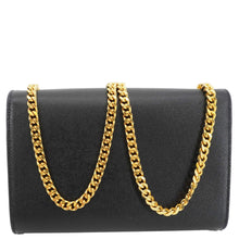 Load image into Gallery viewer, YVES SAINT LAURENT Kate Grain De Poudre Leather Chain Crossbody Bag Black
