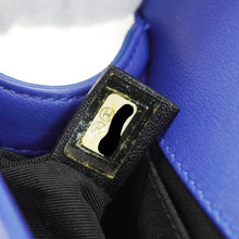 Load image into Gallery viewer, CHANEL Boy Flap Small Plexiglass Patent Leather Crossbody Bag Blue
