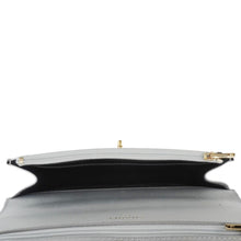 Load image into Gallery viewer, CHANEL Rainbow Woven WOC Calfskin Leather Top Handle Bag Metallic Silver
