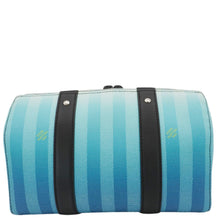 Load image into Gallery viewer, LOUIS VUITTON City Keepall Damier Stripes Shoulder Bag Gradient Blue
