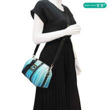 Load image into Gallery viewer, LOUIS VUITTON City Keepall Damier Stripes Shoulder Bag Gradient Blue
