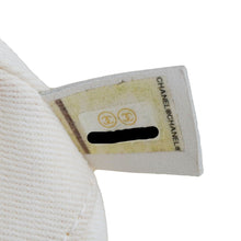Load image into Gallery viewer, CHANEL Deauville Medium Pearl Embellished Canvas Tote Bag Cream
