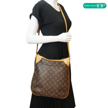 Load image into Gallery viewer, LOUIS VUITTON Odeon Monogram Canvas Shoulder Bag Brown
